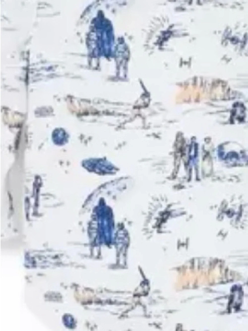 Janie and Jack White and Blue Star Wars Wrap Bodysuit & Pants Set
